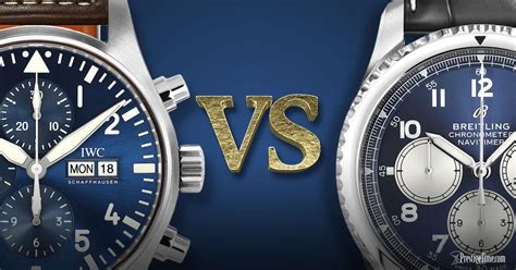 breitling vs iwc watch